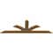 Ekena Millwork Richland Smooth Timber Gable Bracket, Western Red Cedar, 84"W x 28"H x 1 1/2"D x 5 1/2"F, 8/12 Pitch GBW084X28X0206RIC00SWR - alternate 4